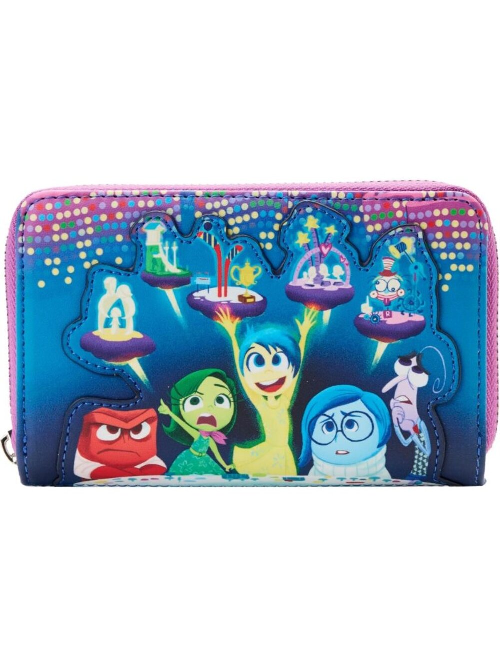 Disney Pixar Inside Out Control Panel Zip Around Wallet - Cute & Functional!